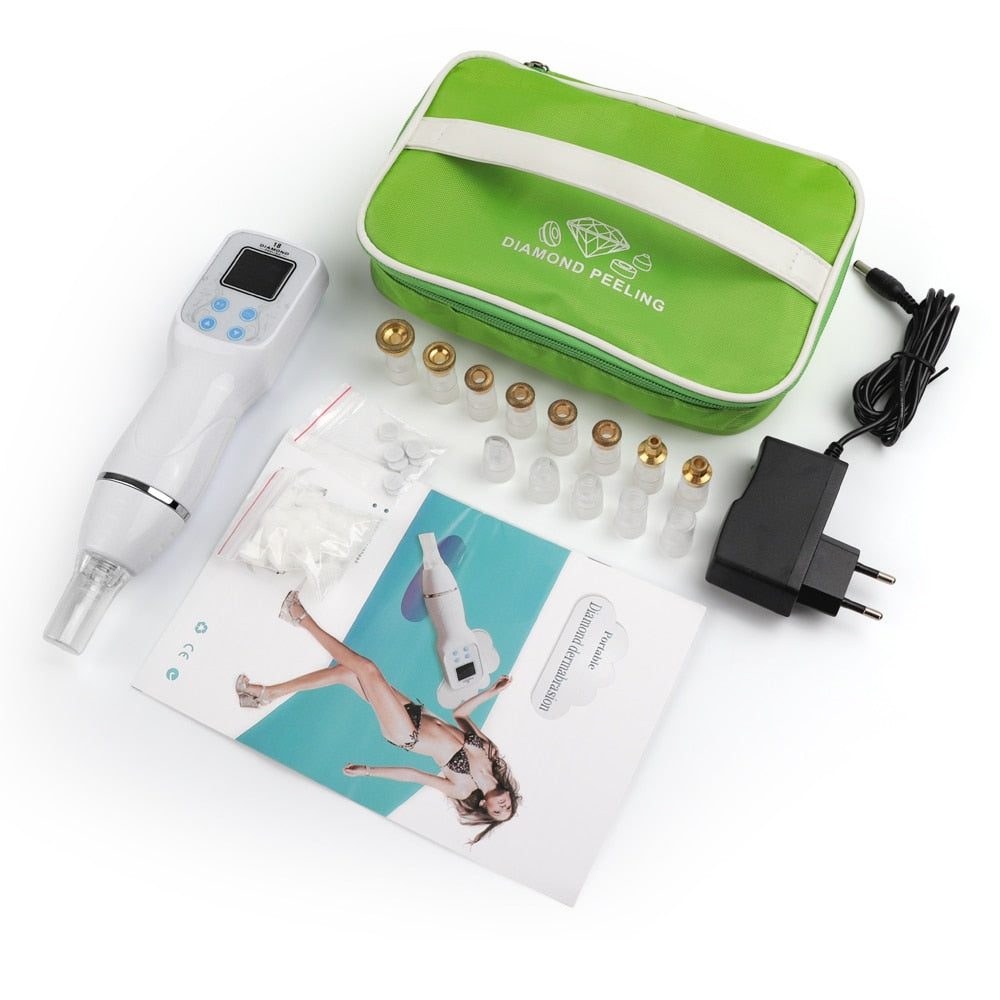 Dispositivo Peeling de Diamante Microdermoabrasão portátil - DECINIEE